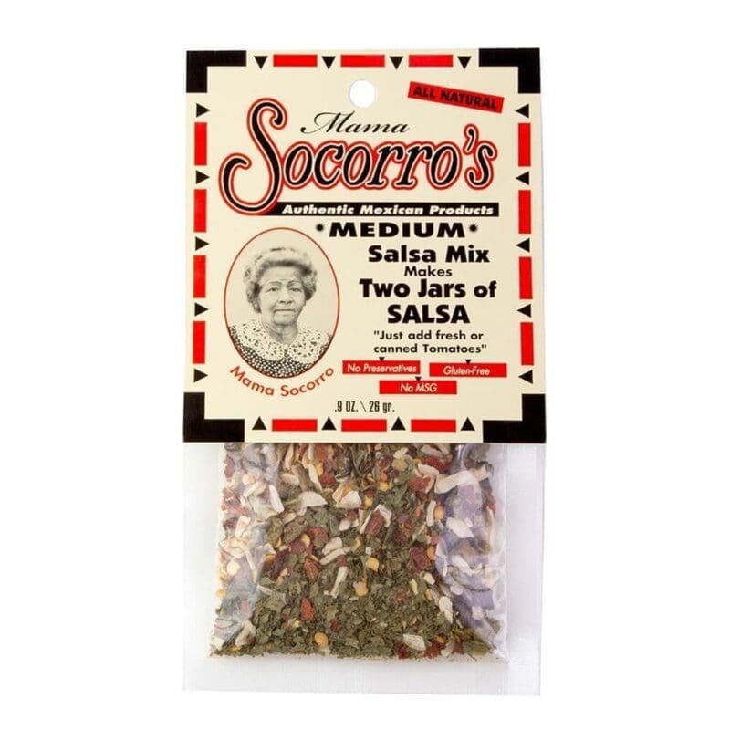 Mama Socorro’s Medium Salsa Mix 0 Mama Socorro's Medium Salsa Mix 0.9 oz - 24pk