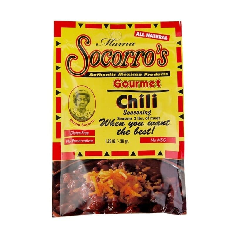 Mama Socorro's Gourmet Chili Mix 1.25 oz - 24pk