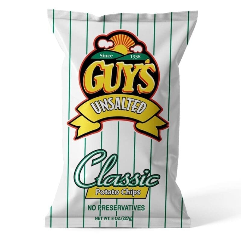 Guy’s Original No Salt Chips 8 oz – 15pk 1 Guy's Original No Salt Chips 8 oz - 15pk