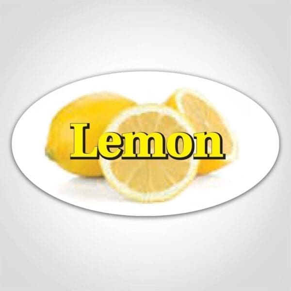 Lemon Label Closeout - 1 roll of 500 (590658)