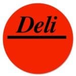 Deli Label with room to write - 500/roll