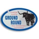 Premium Quality Ground Round Label, Butcher Beef Sticker - 500/roll