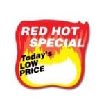 Red Hot Special Label - 500/roll
