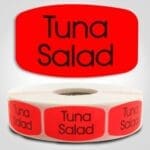 Tuna Salad Deli Labels - 1000/roll
