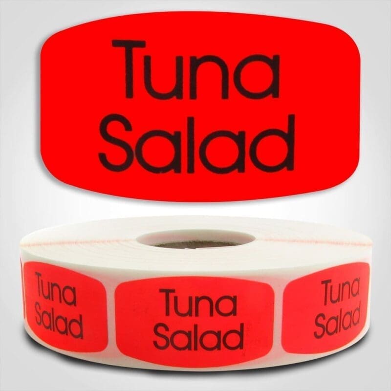 Tuna Salad Deli Labels – 1000/roll 1 Tuna Salad Deli Labels - 1000/roll