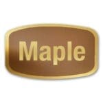Maple Label, Bakery Flavor Sticker - 1000/roll
