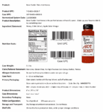 Bone Suckin Extra Hot Honey 12 oz - 6/case