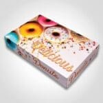 Half Dozen Donut Box Stock Print - Delicious Design - 200/cs