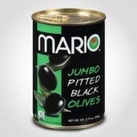 Mario JUMBO Ripe Pitted Olives 5.75oz - 12/case