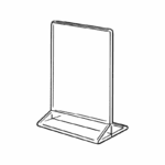 Y-Style Sign Holder 4" x 6"