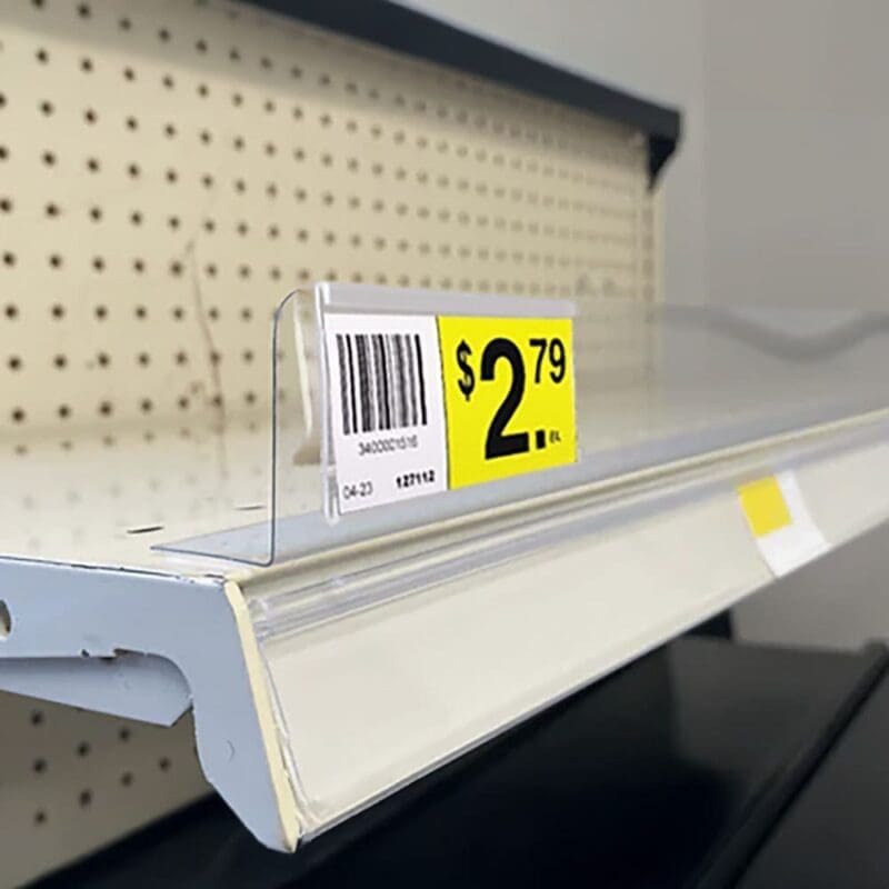 Retail Plastic Fencing UPC Tag Holder