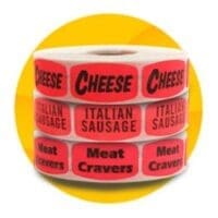 Pizza Labels