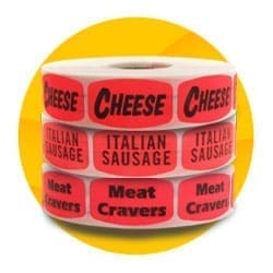 Pizza Labels category