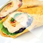 Sandwich Wrap 14 x 14 inches use on sandwich