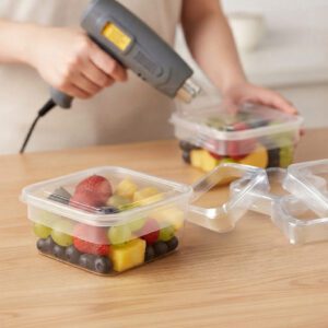 Square Clear Shrink Band 4.5 inch