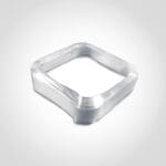 Square Clear Shrink Band 4.5 inch