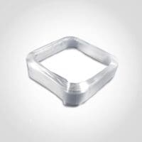 Square Clear Shrink Band 4.5 inch