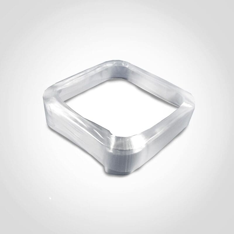 Square Clear Shrink Band 4.5 inch