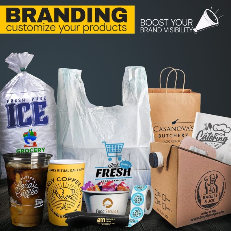 Brand your bags, cups, labels and much more with the Brenmar Company