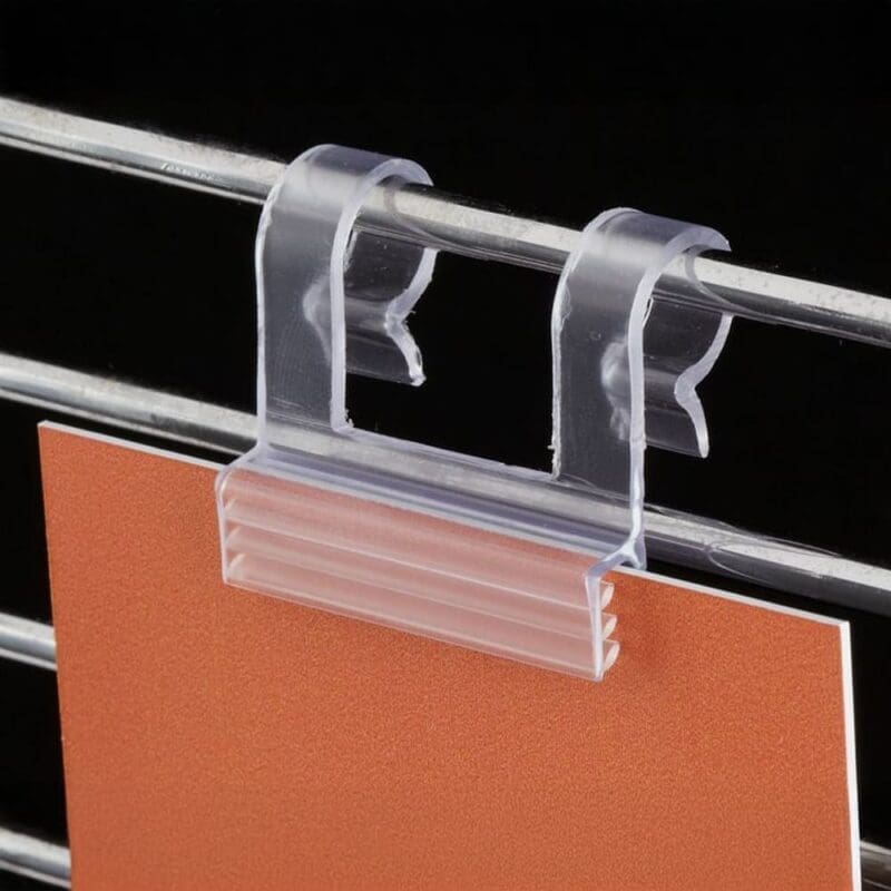 Clip Grip Wire Sign Holder – 100 Pack 1 Clip Grip Wire Sign Holder - 100 Pack