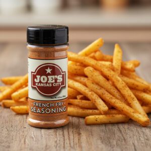 Joe's Kansas City Big French Fry Seasoning in a wholesale case of 6