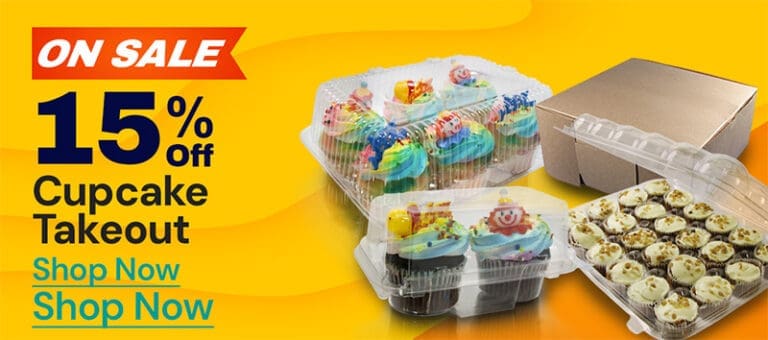 Cupcake Takeout containers on sale now