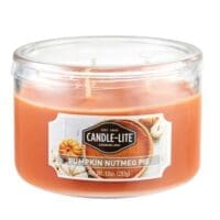 10 oz. 3-Wick Pumpkin Nutmeg Pie Candle - 4 PACK