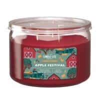 10 oz. 3-Wick Apple Festival Candle - 4 PACK