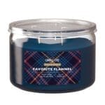 10 oz. 3-Wick Favorite Flannel Candle - 4 PACK