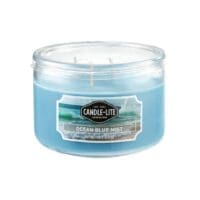 10 oz. 3-Wick Ocean Blue Mist Candle - 4 PACK