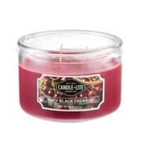 10 oz. 3-Wick Juicy Black Cherries Candle - 4 PACK