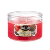 10 oz. 3-Wick Apple Cinnamon Crisp Candle - 4 PACK