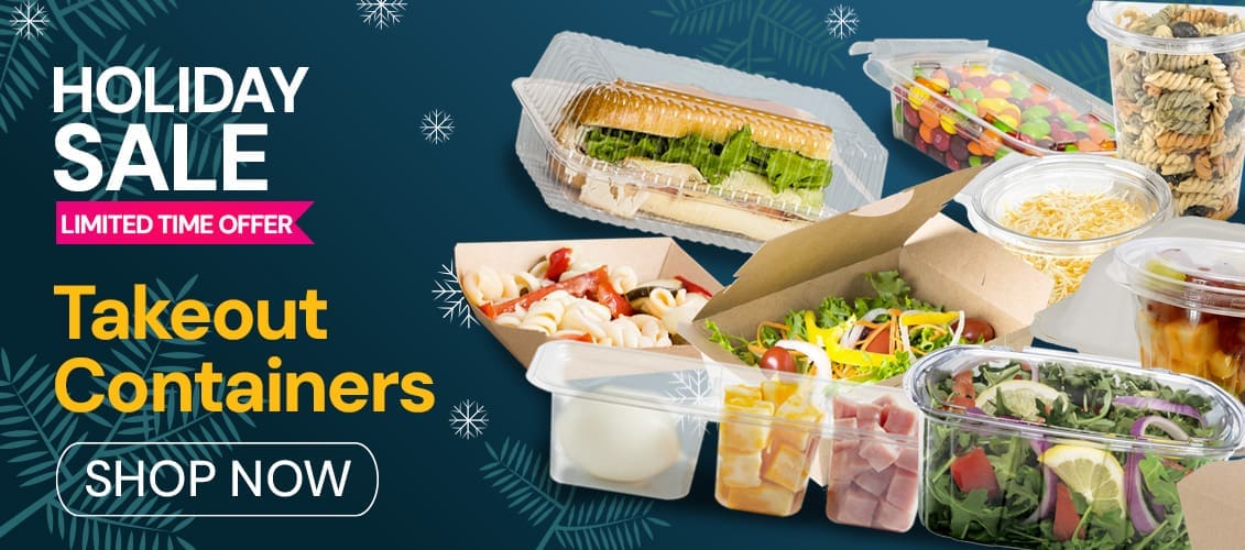 Takeout Containers on Sale-holiday sale