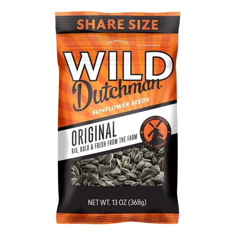 Wild Dutchman Original Sunflower Seeds 13oz - 12 Pack