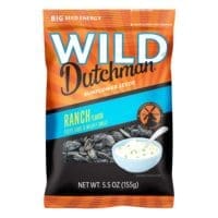 Wild Dutchman Ranch Flavor Sunflower Seeds 5.5oz - 12 Pack