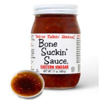 Bone Suckin Sauce Eastern Vinegar in jar