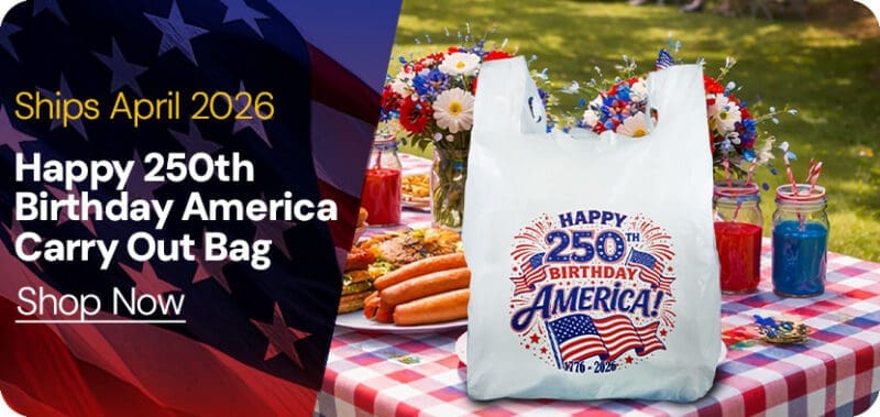 Happy 250th America Birthday Shopping Bag