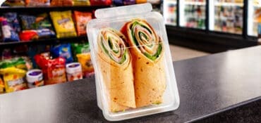Takeout Sandwich Container in store