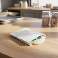 White Grease-Resistant Pastry Bag