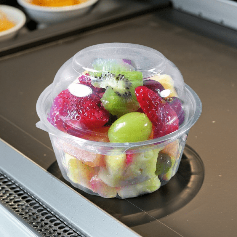 12 oz. Sho Bowl with Hinged Dome Lid Take out Food Container