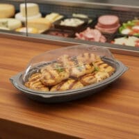 Snap N Go Microwavable Platter 16 oz