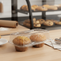 2 Count Large Cupcake Clamshell