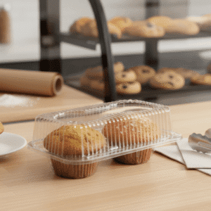 2 Count Large Cupcake Clamshell