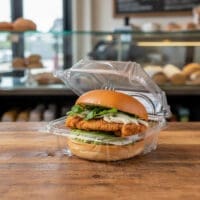 6 inch Visibly Fresh Clamshell