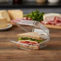 Tamper Evident Clamshell, 4.63″ x 4