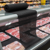 Suregrip Black Case Liner – Butcher and Deli Case Liner