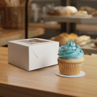 1 Count Cupcake Window Box