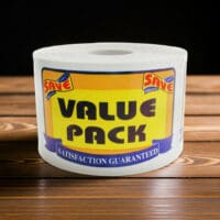 Value Pack Save Blank Label Stickers