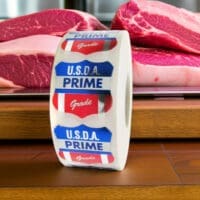 USDA Label Butcher Stickers Prime Grade