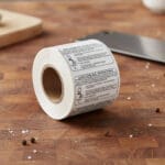 Safe Handling Label with Black Text 1.25″ x 2